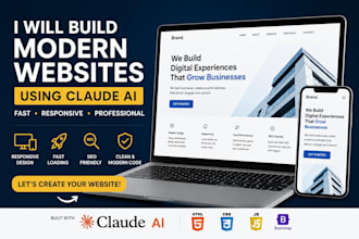 create website with claude ai