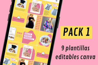 plantillas editables canva al instante