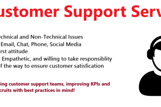 provide efficient customer support on any platform via calls, chat or email