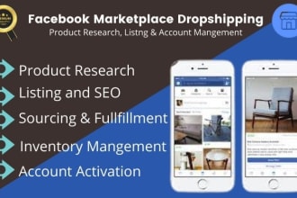 do facebook marketplace dropshipping and product listing
