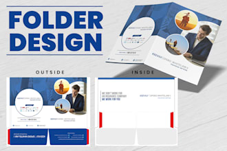 do quick creative folder design