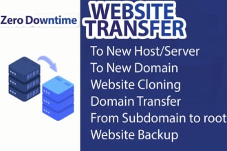 transfer or migrate wordpress website in 1 hour