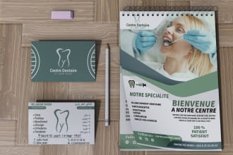 design business card, letterhead and full stationery items