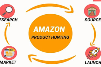 do the amazon product research or product hunting for fba