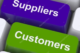 help you find suppliers manufacturers in US europe within 4 hours