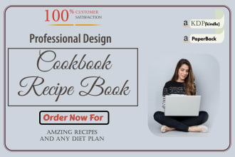 design stunning cookbook recipes book and ebook for you