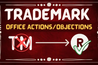 help in responding to trademark office actions or objections