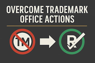 help in responding to trademark office actions or objections