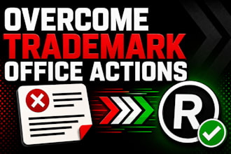 help in responding to trademark office actions or objections