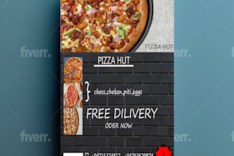 design business flyer, event flyer and poster