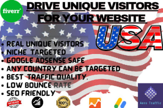 drive real human visitors targeted web traffic