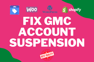 fix google merchant center suspension for shopping ads