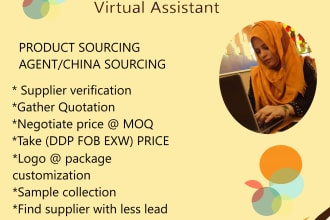 be your expert product sourcing agent,  alibaba sourcing