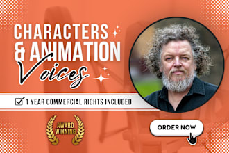 create character voice overs for your project