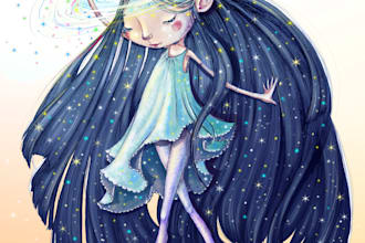 create custom astrological illustrations