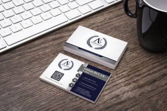 design logo, business card, and stationery