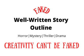 create a story outline for your horror, mystery, thriller, or drama story