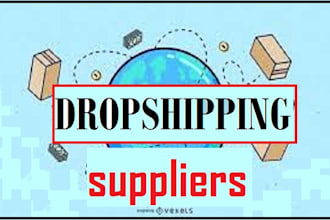 find drop shipping supplier for any products niche USA europe