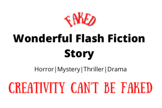 create wonderful horror, mystery, thriller, drama flash fiction