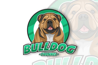 create high quality dogs, cats, pets cartoon logo