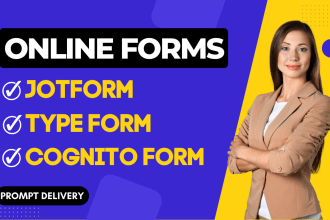create typeform cognito form jotform online form in 24 hours