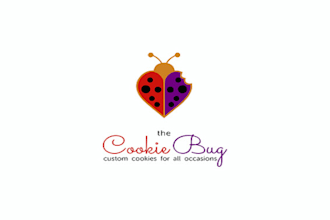 design cookie bug logo in 1  day
