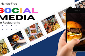 create your restaurants social media posts