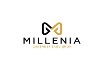 design a hipster logo wine label for the millenia