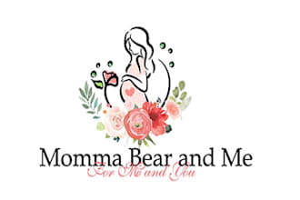 make awesome modern mother and baby logo design for you