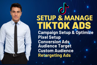 run tiktok ads, tiktok ads manager and tiktok marketing