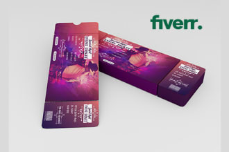 design ticket, invitations, and coupons for any event
