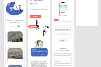 design an attractive landingpage for your product