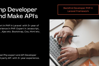 do web development in PHP core, laravel, codeigniter