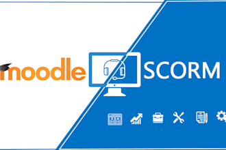 create and import scorm package in moodle