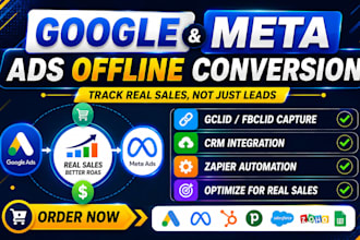 setup meta and google ads offline conversion tracking with gclid by zapier crm