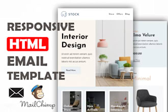 design a creative responsive email template