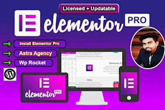install astra pro elementor pro envato elements in  5 minute,