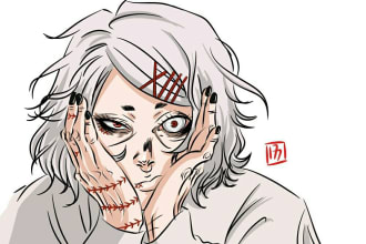 draw an anime fanart for you