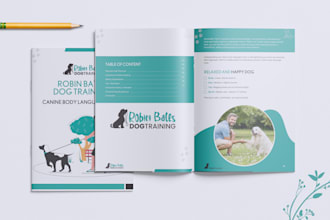 design lead magnet, workbook, ebook and pdf