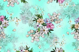 textile design seamless pettrens