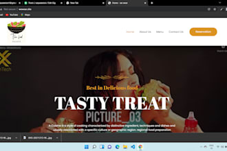 develop a wordpress  website with responsive web design