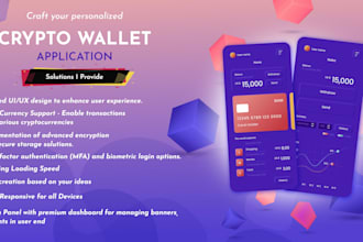 develop a secure crypto wallet app for your needs