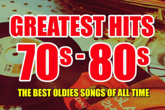share the best of 70s 80s and 90s music of my dj sets