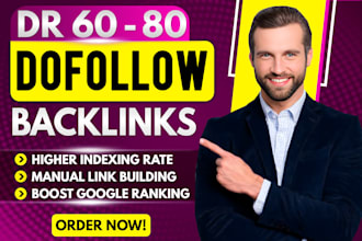 do seo backlinks high dr dofollow link building for google ranking