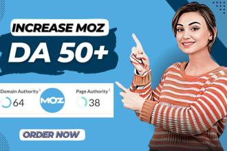 increase domain authority da and page authority pa on moz