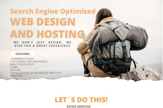 make a beautiful and responsive wordpress website