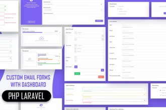 develop ai powered laravel contact order survey multistep form
