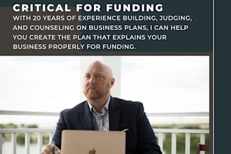 create you a premier business plan to start your new company