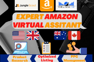 be your amazon fba virtual assistant for private label
