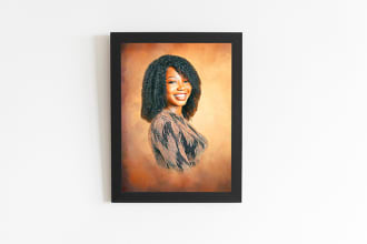 draw a printable, realistic digital oil painting art